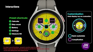 JW102 jwstudio watchface Screenshot 2