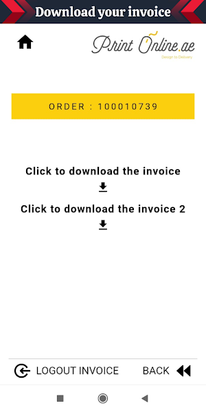 PRINTONLINE Screenshot 3