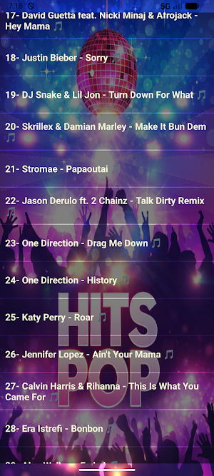PopHits Offline – Music Player Screenshot 3