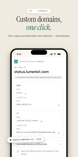 DoDomain — Custom Domains Screenshot 0