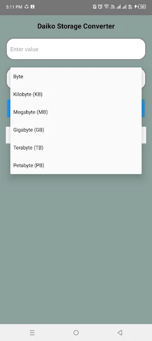 Daiko Storage Converter Screenshot 2