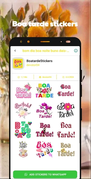bom dia-Animated- figurinhas Screenshot 1