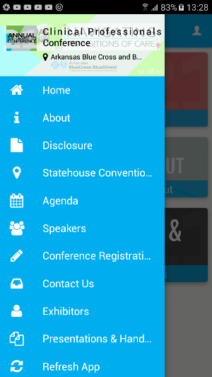 Annual Clinical Professionals Conference Screenshot 0