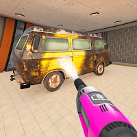 Power Gun: Car Wash Game