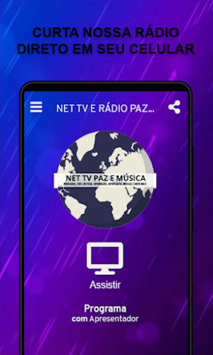 NET TV E RÁDIO PAZ E MÚSICA Screenshot 0