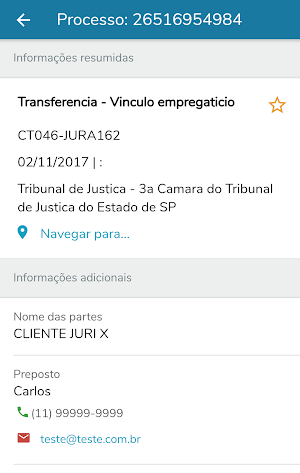Meu Legal Task Screenshot 2