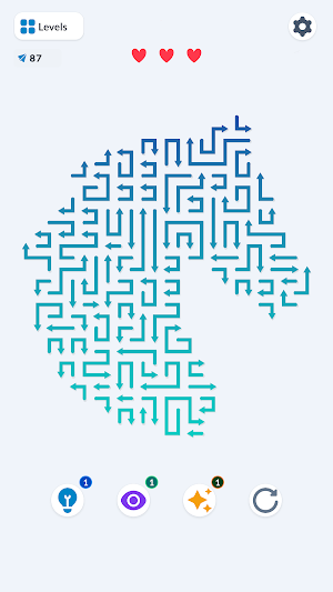 ArrowFlow: Untangle Puzzle Screenshot 2