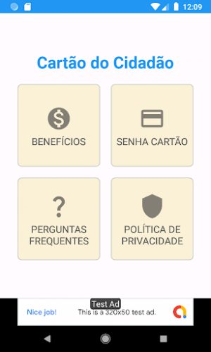 Cartão do Cidadão Consulta Screenshot 0
