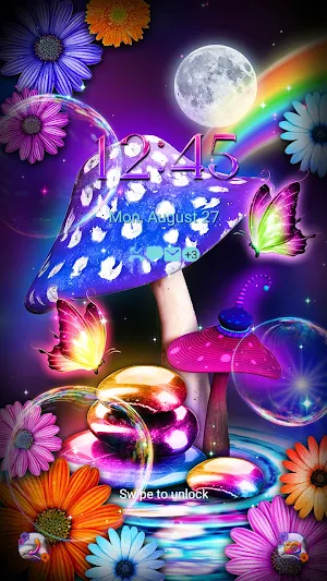 Fantasy Mushroom - Wallpaper Screenshot 1