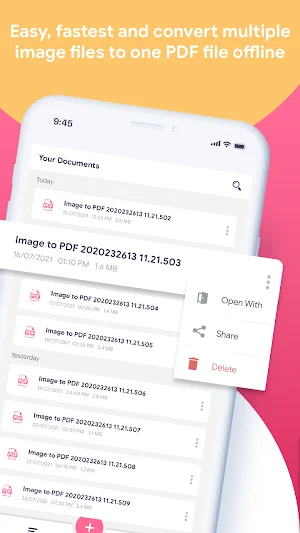 Image to PDF Converter – Photo Editor Screenshot 1