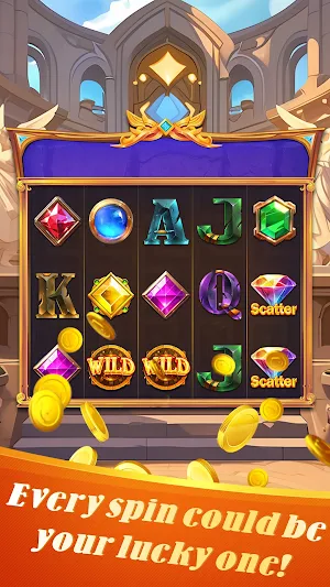 Mega Diamond Slots - 777 Screenshot 1
