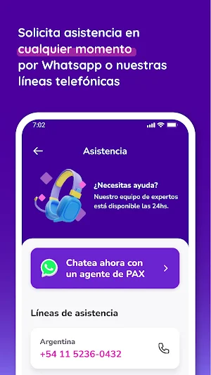 Pax Assistance Screenshot 1