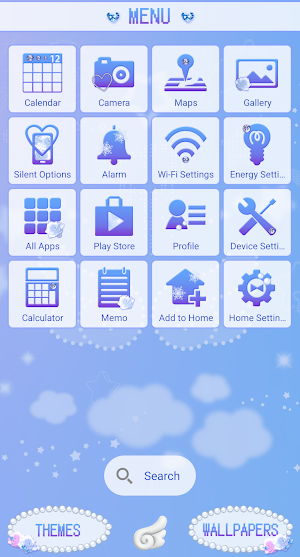Angelic Dream Theme +HOME Screenshot 1