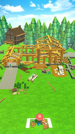 Chop Down idle Lumber Cutting Screenshot 3