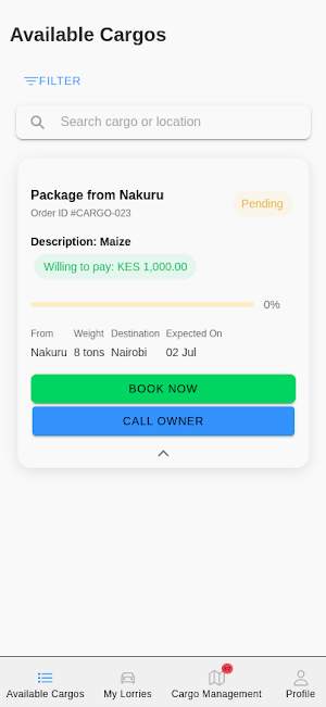 Cargo Connect Screenshot 3
