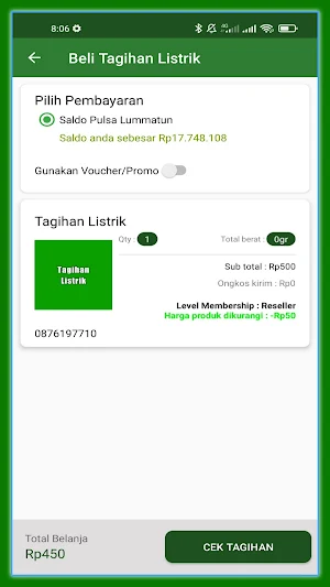 Agen Jualan Pulsa Online Murah Screenshot 3