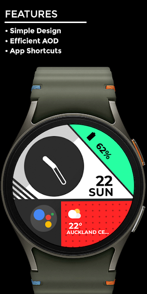 Night 74 - watch face Screenshot 1
