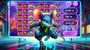 Neon Fruit Big Match Screenshot 0
