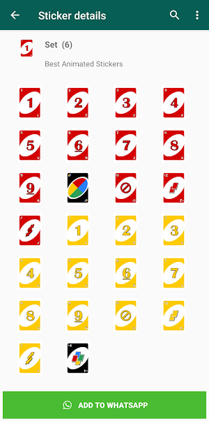 WAStickerApps - UNO Stickers for WhatsApp Screenshot 3