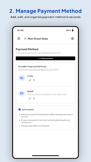 Tokkoo - Cashier Application Screenshot 2