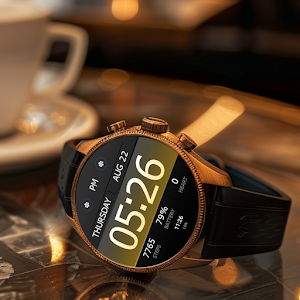Key WF40 Digital Watch Face Screenshot 3