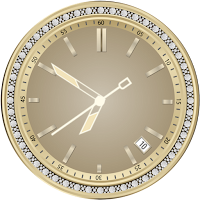 Golden Diamond Watch