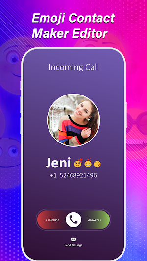 Emoji Contact Maker - Editor Screenshot 3