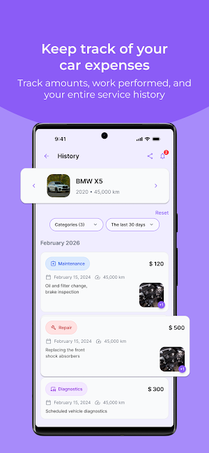 CarNoti Screenshot 2