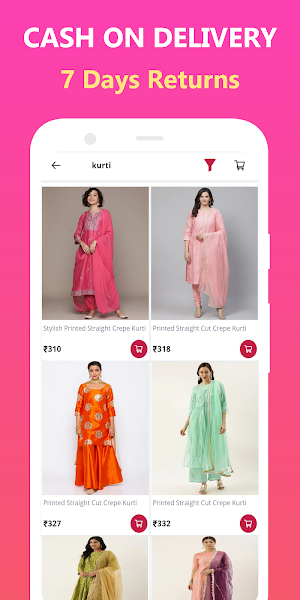 Kurti Online Shopping - Anarkali Shopping App Screenshot 3