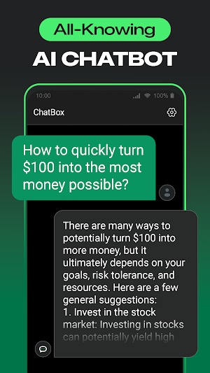 ChatBox - AI Chatbot Assistant Screenshot 1
