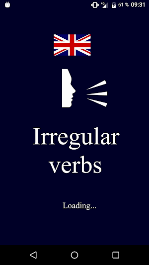 Irregular verbs Screenshot 0