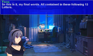 13 Letters - Dark Visual Novel Screenshot 0