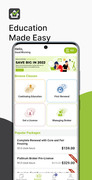 Realestateschool Screenshot 1