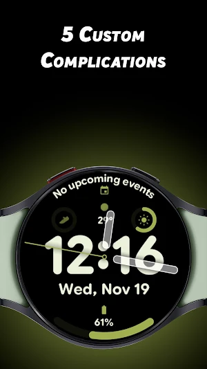 Ultra Hybrid 2 - Watch face Screenshot 3