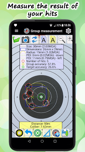 My Shooting Pro, measure hits Screenshot 1