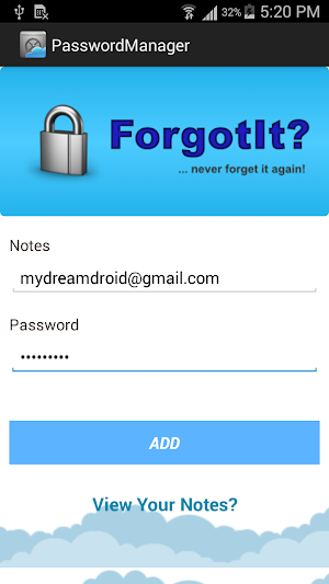 Password Manager Screenshot 3