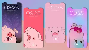 Cute Little Pig Wallpaper Screenshot 0