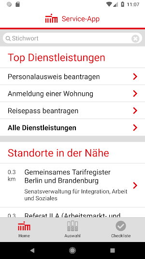 Berlin.de Service-App Screenshot 0