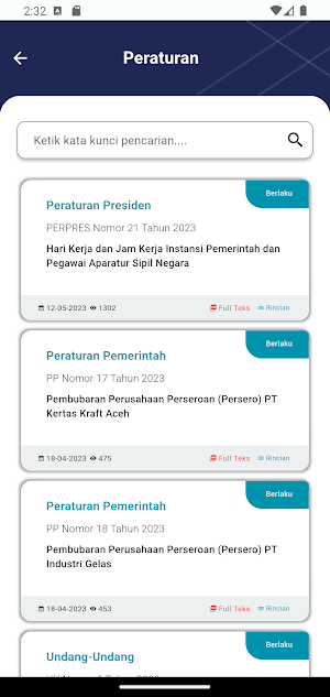 JDIH BUMN Screenshot 1