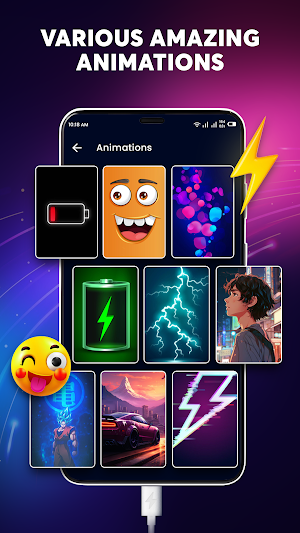 Battery Charging Animation Screenshot 2