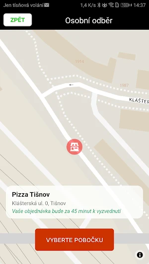 Pizza Tišnov Screenshot 1