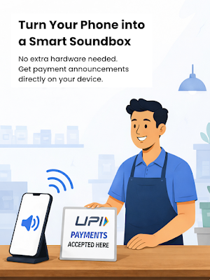 UPI Soundbox: Mobile Alert Screenshot 3