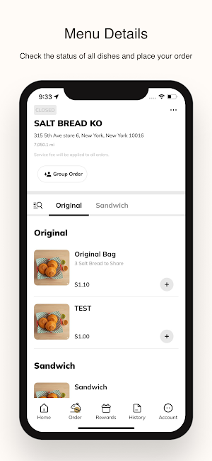 SALT BREAD NYC Screenshot 1