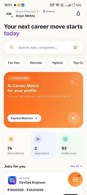 GoCareer Screenshot 1