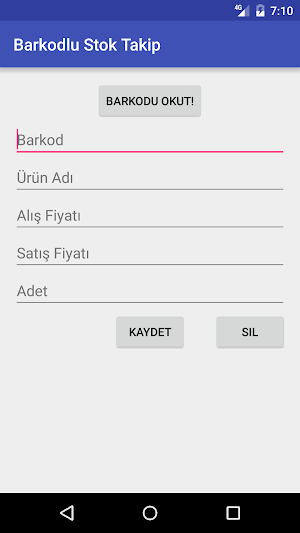 Stok Takip Programı Barkodlu Screenshot 1