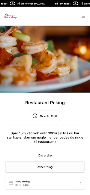 Restaurant Peking Screenshot 0