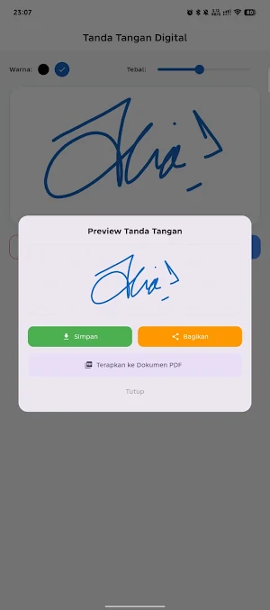 Tanda Tangan Digital Screenshot 2