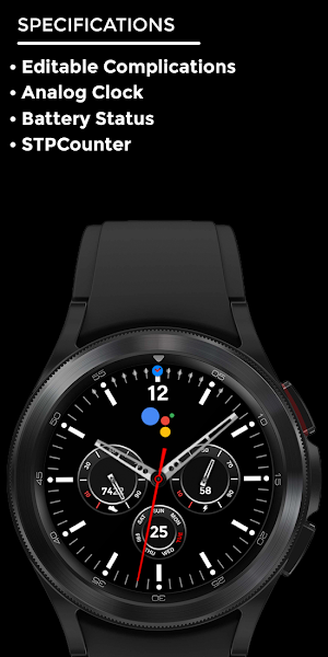 Nighty Analog 06 - watch face Screenshot 3