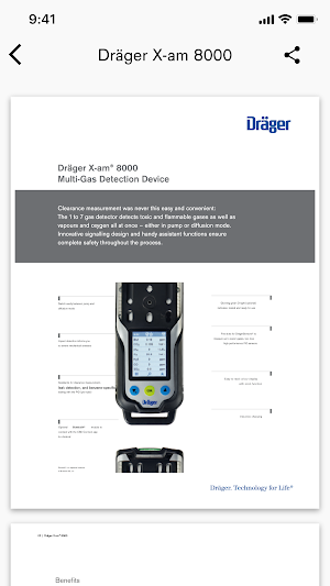 Gas Detection Screenshot 1