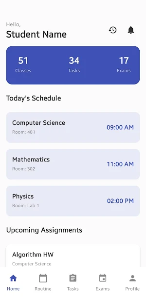 Student Routine Screenshot 0